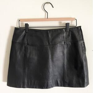 Wilson's Leather Maxima Mini Skirt Size 6